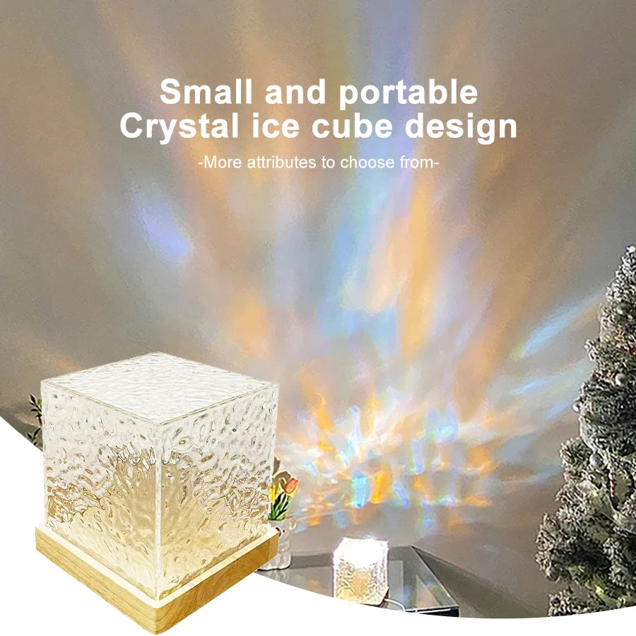 Stress Relief Crystal Lamp™ - Variglo Variglo "In recent days, I've felt a bit on edge, but gazing at the mesmerizing light displays from this lamp has offered me a comforting escape."
